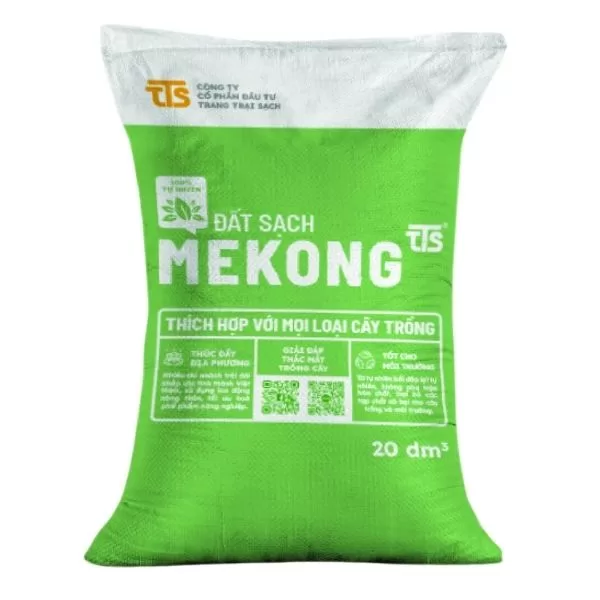 Đất Sạch Mekong Hữu Cơ Cung Cấp Nguồn Dinh Dưỡng Tự Nhiên Cho Cây 20DM3, 50DM3 - Tratrasa