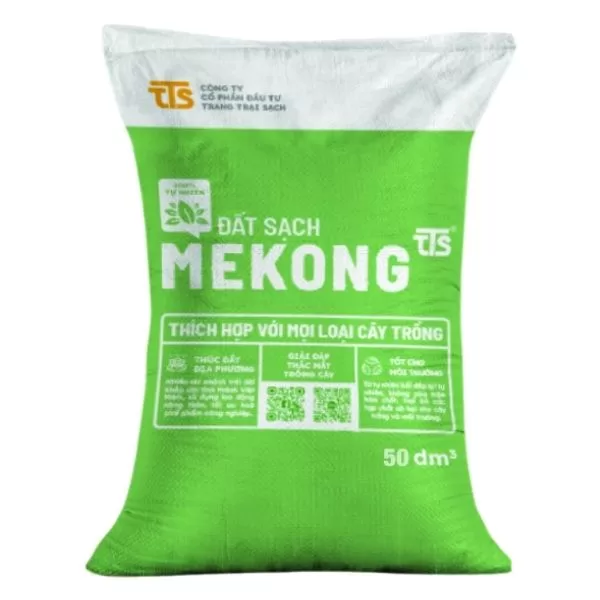 Đất Sạch Mekong Hữu Cơ Cung Cấp Nguồn Dinh Dưỡng Tự Nhiên Cho Cây 20DM3, 50DM3 - Tratrasa - Ảnh 2