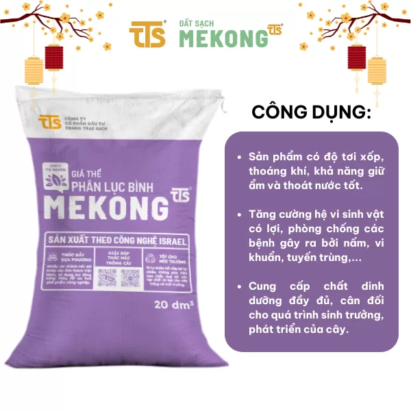 Phân Lục Bình Mekong Hữu Cơ An Toàn Cung Cấp Dinh Dưỡng Đầy Đủ Cho Rau Ăn Lá, Củ, Quả, 20DM3, 50DM3- Tratrasa - Ảnh 4