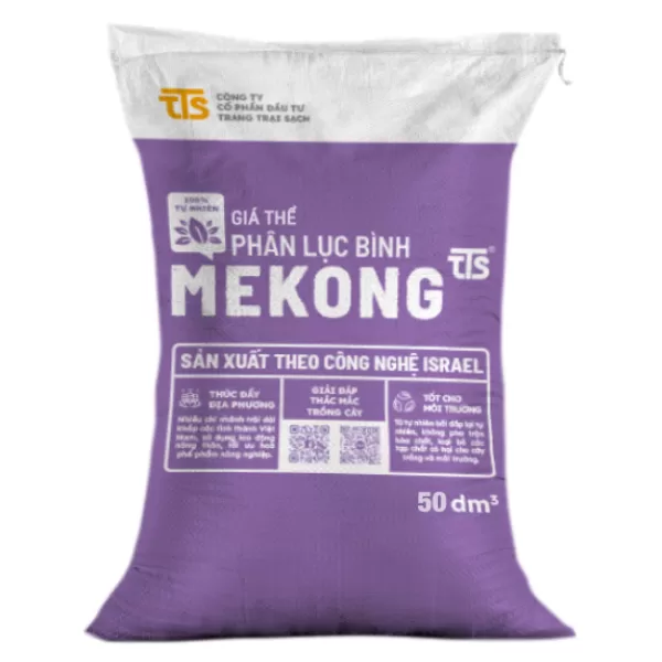 Phân Lục Bình Mekong Hữu Cơ An Toàn Cung Cấp Dinh Dưỡng Đầy Đủ Cho Rau Ăn Lá, Củ, Quả, 20DM3, 50DM3- Tratrasa - Ảnh 2