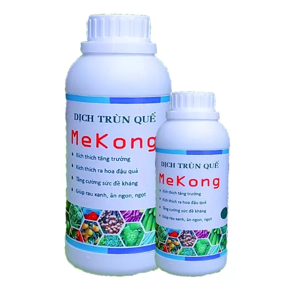 Dịch Trùn Quế Mekong Hữu Cơ Đậm Đặc Nguyên Chất Bổ Sung Dinh Dưỡng Cho Cây 250ML, 0,5L, 1L - Tratrasa